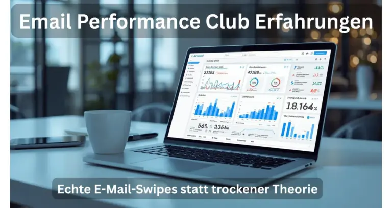 Email Performance Club Erfahrungen mit E-Mail-Swipes, Kennzahlen, Screenshots und KI-Prompts