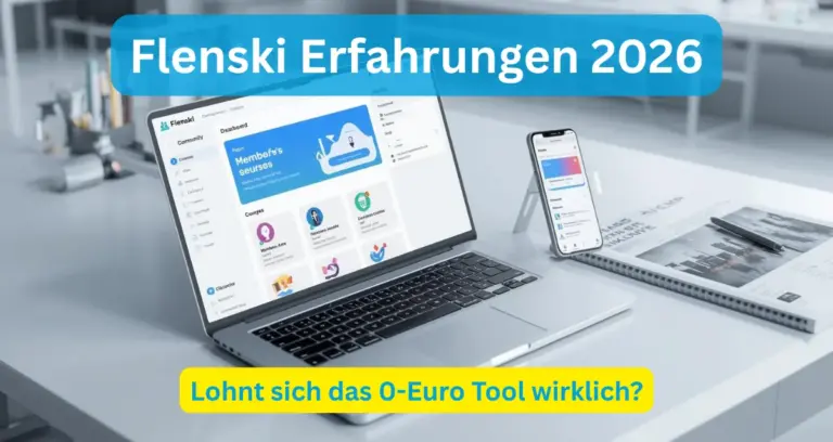 Flenski Erfahrungen 2026 Beitragsbild zu Community Kursen App und Monetarisierung